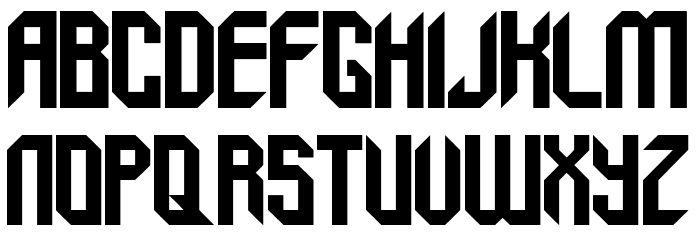 Balox Font LOWERCASE