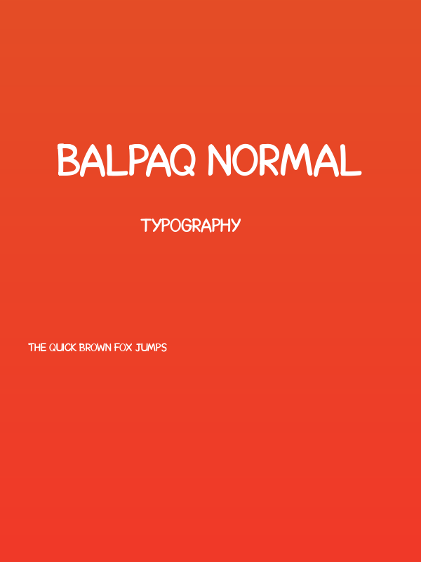 Balpaq Normal Poster