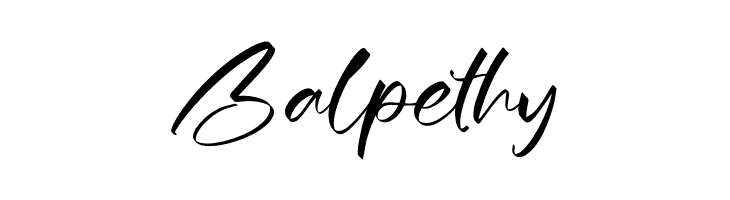 Balpethy  baixar fontes gratis