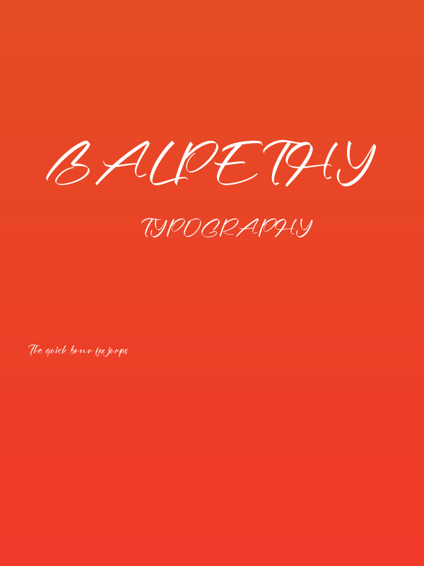 Balpethy Poster