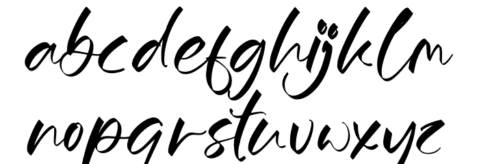Balpethy 字体 小写
