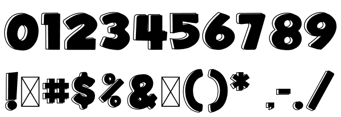 Balpoint Font OTHER CHARS