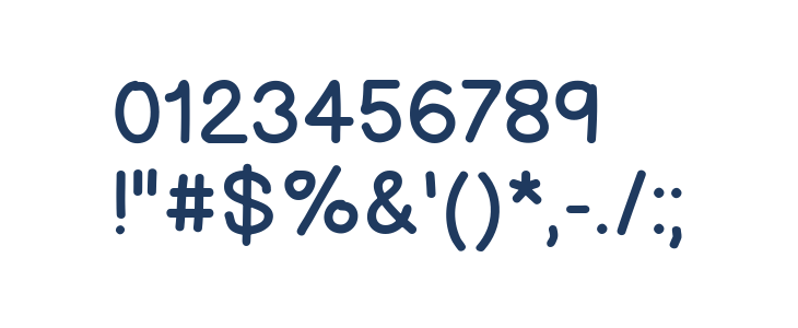 Balsamiq Sans Regular Other Characters