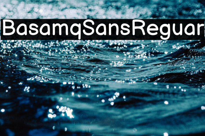 Balsamiq Sans Regular Example 1