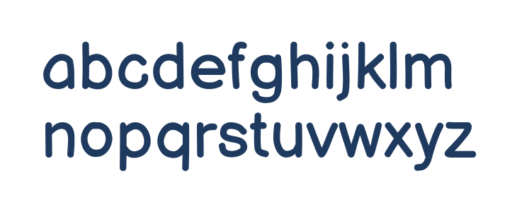 Balsamiq Sans Regular Lowercase