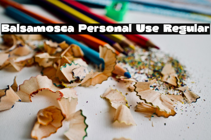 Balsamosca Personal Use Regular Example 1