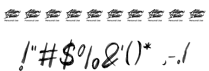 Balsoon Regular Font OTHER CHARS
