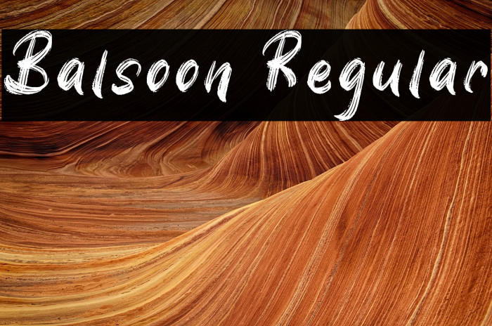 Balsoon Regular Example 2