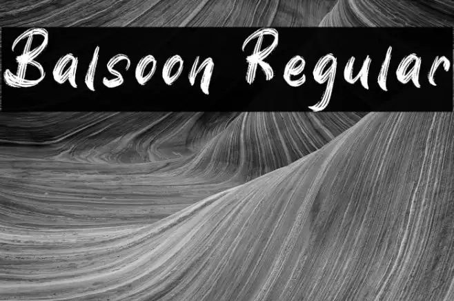 Balsoon Regular Example 2