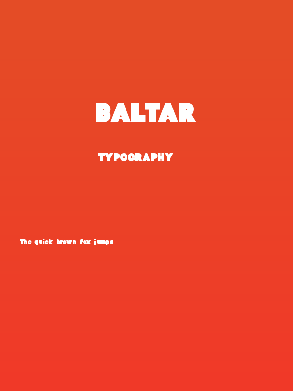 Baltar Poster