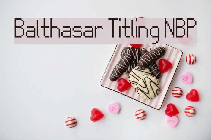 Balthasar Titling NBP Font examples