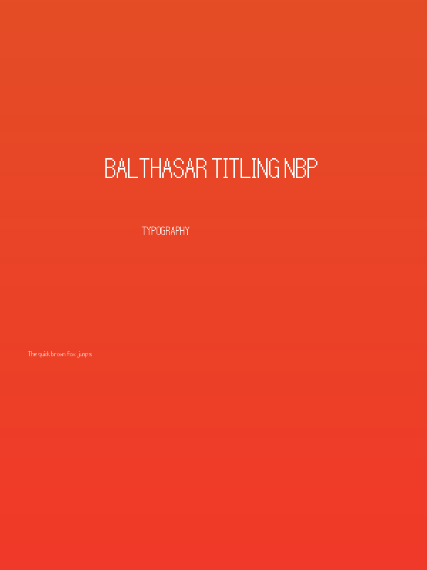 Balthasar Titling NBP Poster
