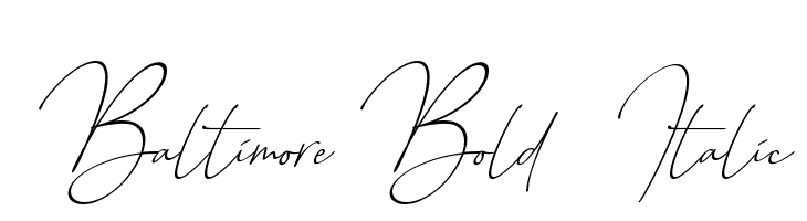 Baltimore Bold - Italic  नि: शुल्क फ़ॉन्ट्स डाउनलोड