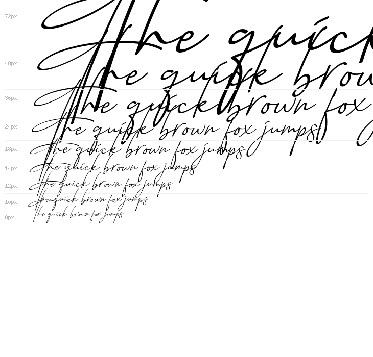 Baltimore Bold - Italic Waterfall