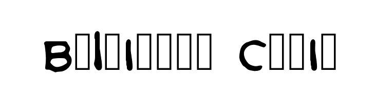 Baltimore Comic Font
