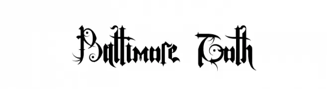 Baltimore Goth  नि: शुल्क फ़ॉन्ट्स डाउनलोड