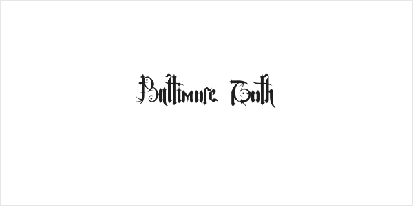 Baltimore Goth Logo
