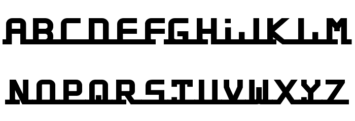 Baltimore Font LOWERCASE