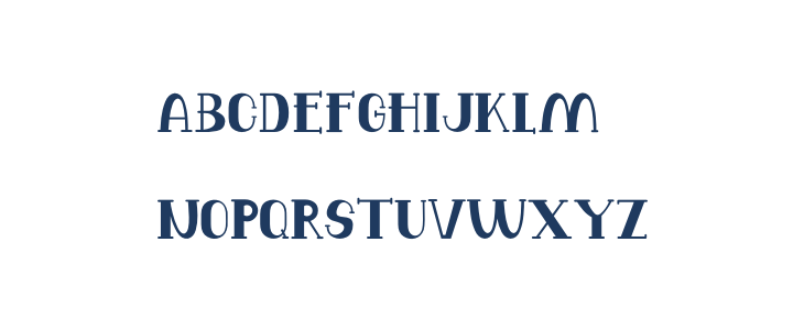 Balutteli Serif Lowercase
