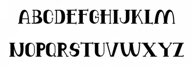 Balutteli Serif Шрифта строчной