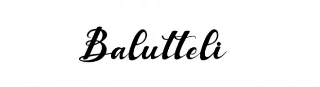 Balutteli  baixar fontes gratis