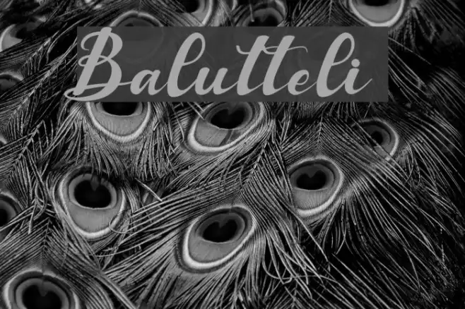 Balutteli Example 2