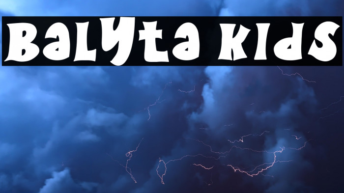 Balyta Kids Example 1