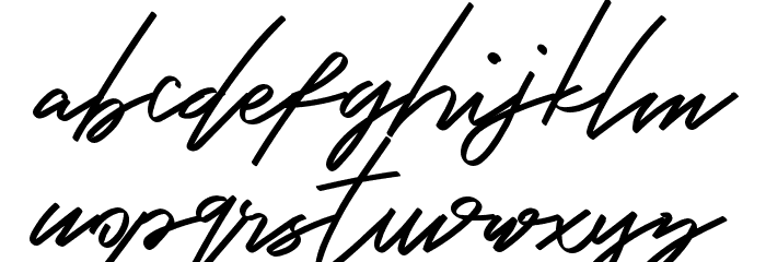 Bambang Font LOWERCASE