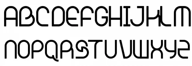 Bambhout Connect Trial Schriftart Groß
