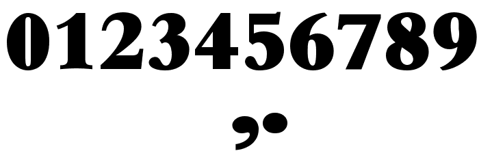 Bambi Bold Font OTHER CHARS