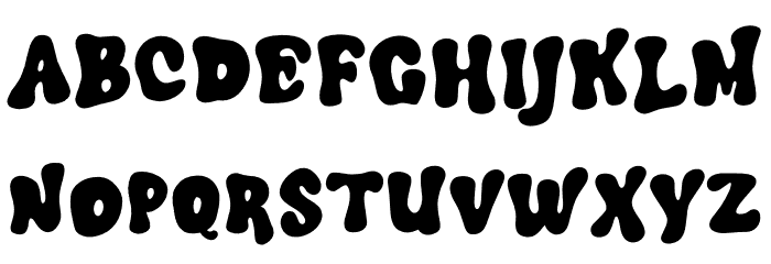 Bambi Retro Font LOWERCASE