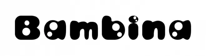 Bambina  baixar fontes gratis