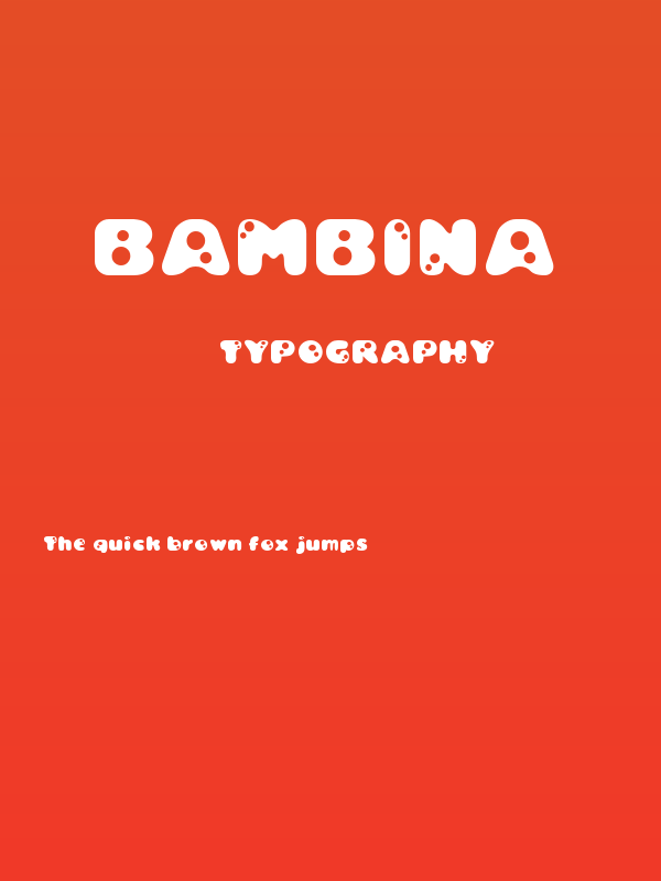 Bambina Poster
