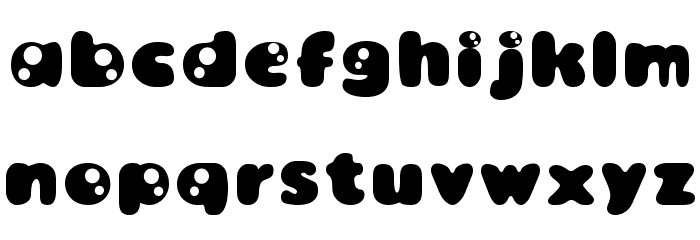 Bambina Font LOWERCASE