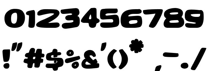 Bambino Piccolino Font OTHER CHARS
