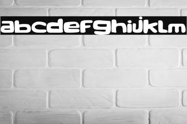 Bambino Piccolino Font examples