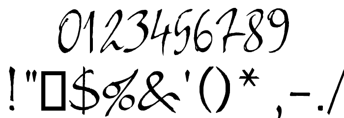 Bambino Font OTHER CHARS