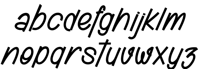 Bambino_PersonalUseOnly Font LOWERCASE
