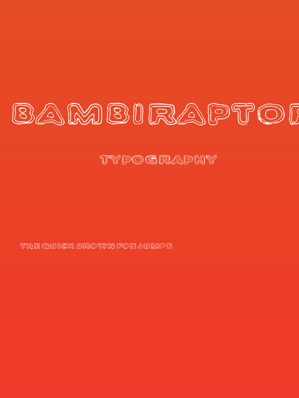 Bambiraptor Poster