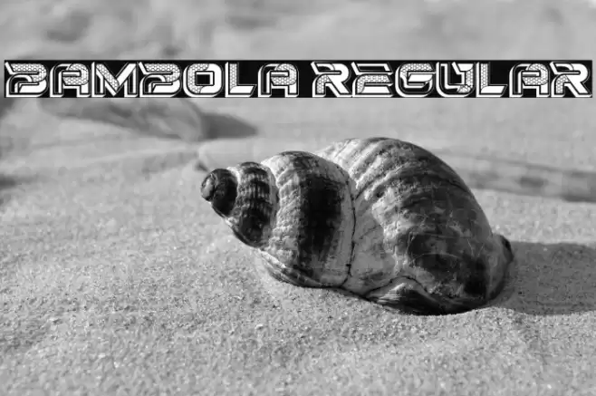 Bambola Regular Font examples