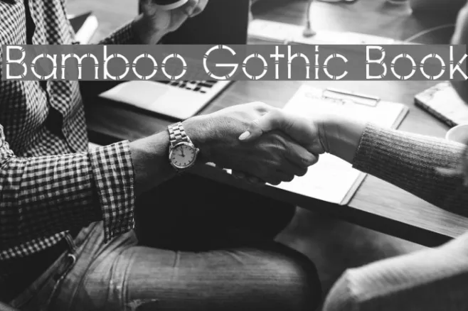 Bamboo Gothic Book Example 1