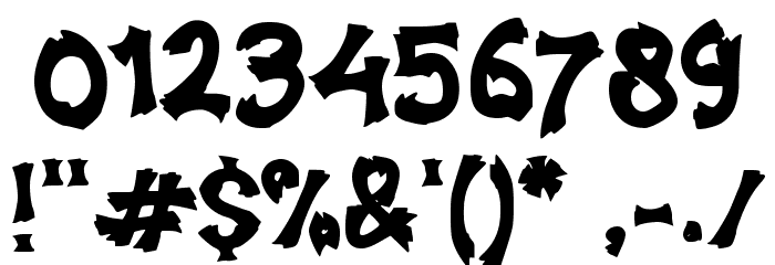 Bamboo Grove Font OTHER CHARS
