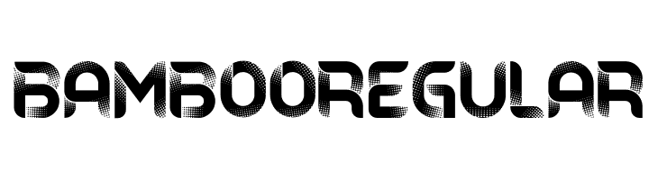 Bamboo Regular  Free Fonts Download