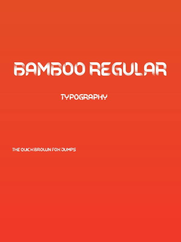 Bamboo Regular Poster