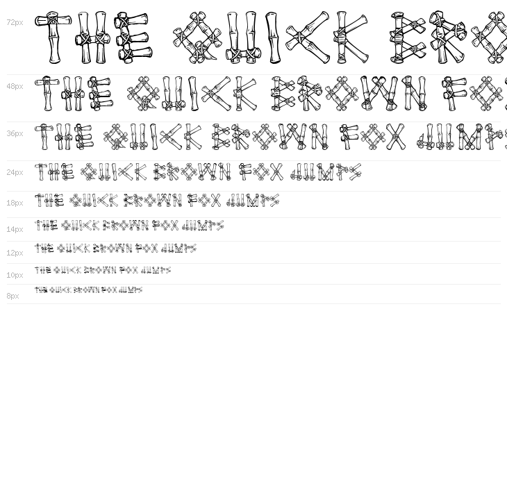 Bamboo de Saipan Waterfall