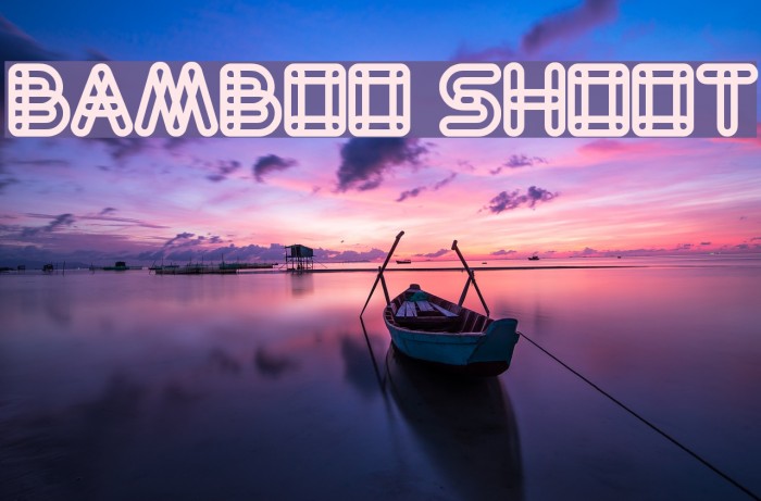 Bamboo shoot Example 1