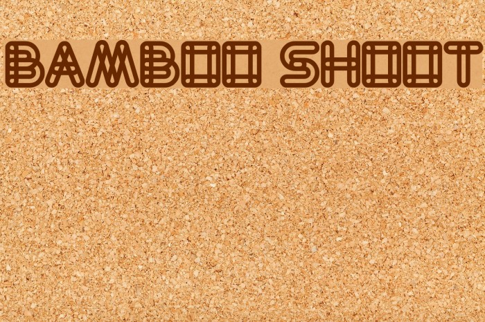 Bamboo shoot Example 2