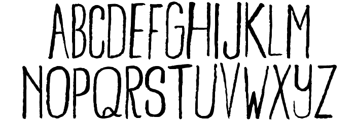 BambooBrisk-Regular Font LOWERCASE