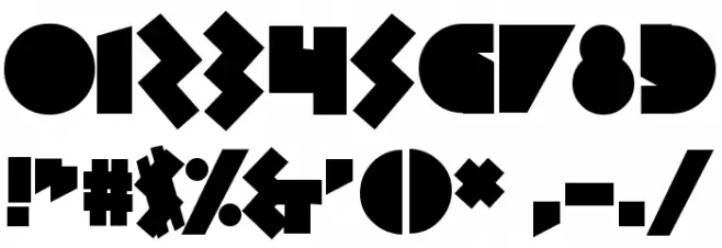 Bamboozler Font OTHER CHARS