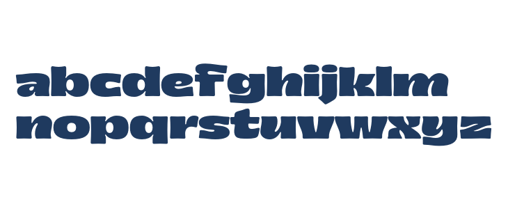 Bamboy Trial Expanded Lowercase